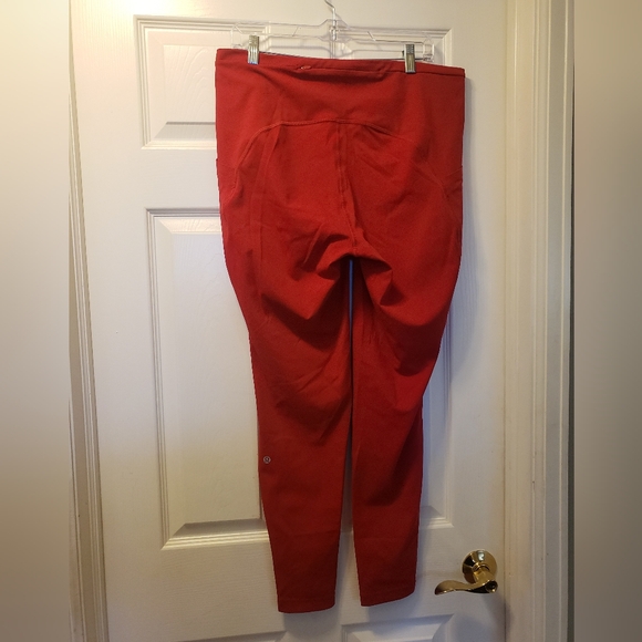 Lululemon Athletica Red Leggings - Picture 2 of 6